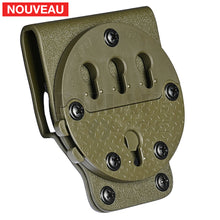 Charger l'image dans la galerie, Passant De Ceinturon Rti Wheel G-Code Gca90 Noir Accessoires Holsters