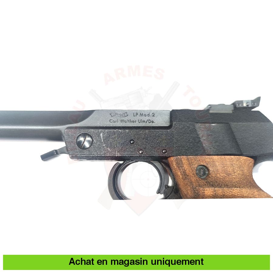 Pistolet à plombs de compétition Walther LP2 4.5mm – Billau Armes