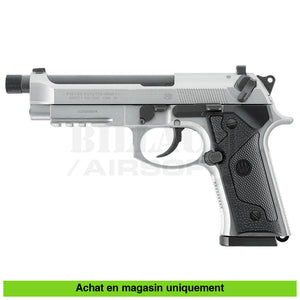 Pistolet Gbb Co2 Beretta M9A3 Inox Full Métal Répliques De Poing Airsoft
