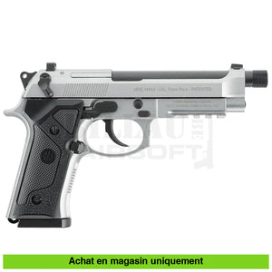 Pistolet Gbb Co2 Beretta M9A3 Inox Full Métal Répliques De Poing Airsoft