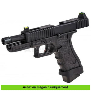Pistolet Gbb Vorsk Eu17 Custom Premium Full Métal Noir Répliques De Poing Airsoft