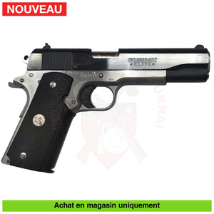 Pistolet Semi - Auto Colt 45 1911 Series 80 Mk4 Combat Elite Cal. 45Acp 1991 (Rare!) Armes De Poing