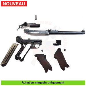 Pistolet Semi-Auto Luger Dwm P08 Artillery 1917 Cal. 9Mm (Rare!) Armes De Poing À Feu (Pistolets)