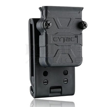 Charger l'image dans la galerie, Porte-Chargeur Simple Pistolet Universel Cytad Noir Poches Tactiques