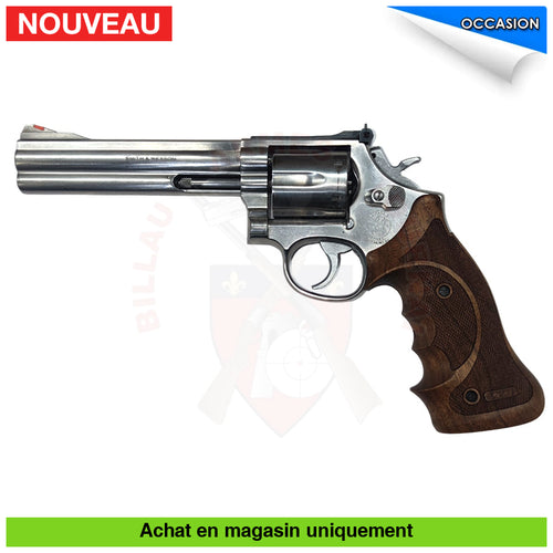 Revolver Smith & Wesson 686 6’ Cal. 357 Mag + Poignée Match Nill Valise À Code Cadenas Pontet