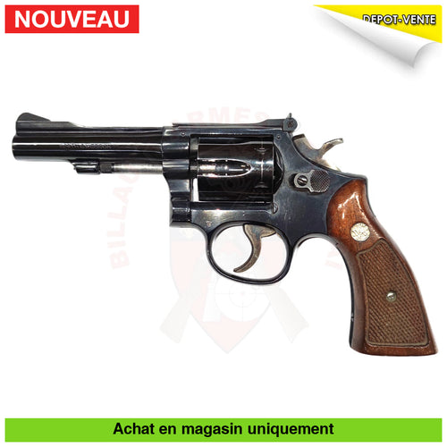 Revolver Smith & Wesson Mod 18 - 4 4’ Cal. 22Lr Armes De Poing À Feu (Revolvers)