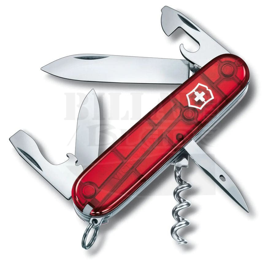 Victorinox Spartan Rouge Transparent Couteaux Suisses Modèles Classiques