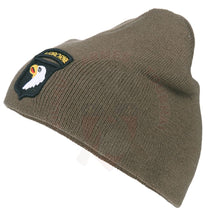 Charger l'image dans la galerie, Bonnet Fostex Beanie 101St Airborne Us Olive 1942 Bonnets