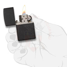 Charger l'image dans la galerie, Briquet Zippo Black Crackle