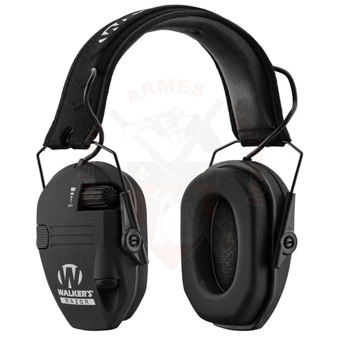 Casque Anti-Bruit Electronique Walkers Razor 2 Noir # A59210 Protections Auditives