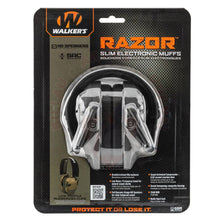 Charger l'image dans la galerie, Casque Anti-Bruit Electronique Walkers Razor 2 Noir # A59210 Protections Auditives