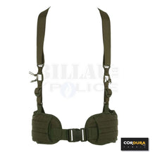 Charger l'image dans la galerie, Ceinturon Lourd Mollé Tactical Combat Belt + Bretelles Od Ceintures & Ceinturons