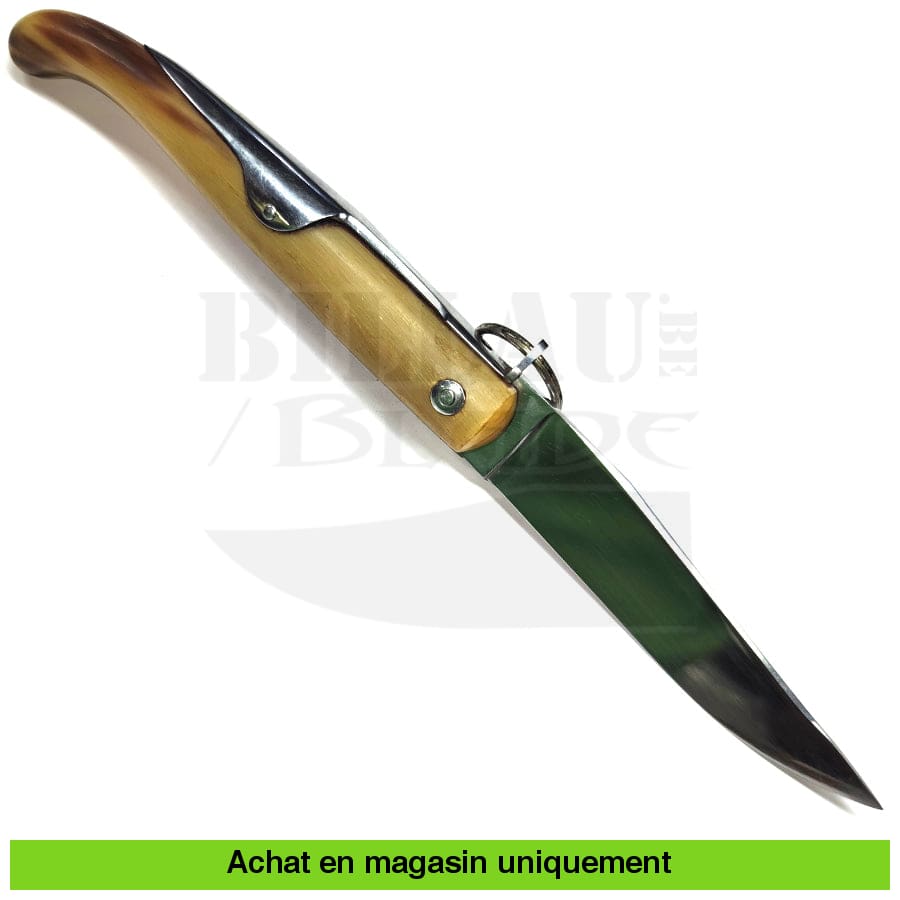 COUTEAU PLIANT ANCIEN à Pompe Multifonctions Os Cerfé MAKINOX FRANCE