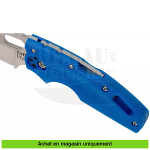 Couteau Pliant Cold Steel Tuff Lite Bleu Couteaux Pliants Militaires
