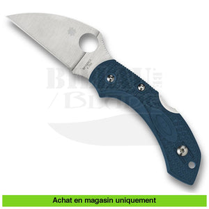 Couteau Pliant Spyderco Dragonfly 2 Lightweight Wharncliffe Blue K390

# Sp C28Fp2Wk390 Couteaux