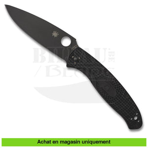 Couteau Pliant Spyderco Resilience Lightweight Black / 8Cr13Mov Pe
#
Sp C142Pbbk Couteaux Pliants