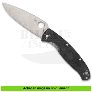 Couteau Pliant Spyderco Resilience Lightweight Black 8Cr13Mov Pe

# Sp C142Pbk Couteaux Pliants