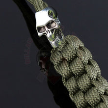Charger l'image dans la galerie, Décoration / Arrêt De Paracorde Métal Skull 2148-7 Déco