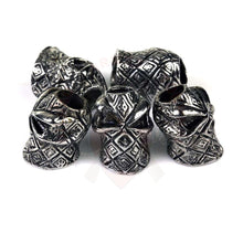 Charger l'image dans la galerie, Décoration / Arrêt De Paracorde Métal Skull 2148-8 Déco