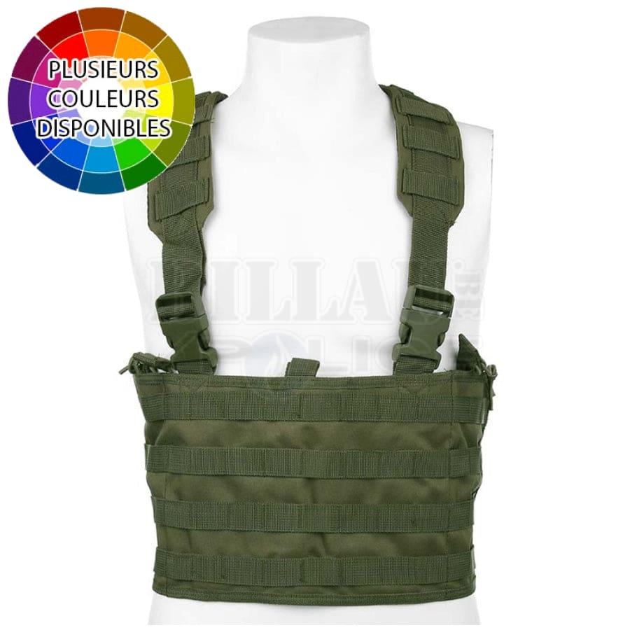 Gilet Tactique Helikon Guardian – Chest Rig Coyote – MOLLE PALS – 100% Cordura NEUF