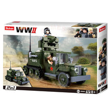 Charger l'image dans la galerie, Kit Complet Sluban 2 En 1 Half Track Russe Jouets