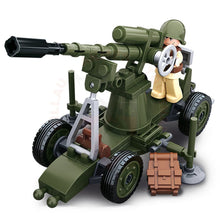 Charger l'image dans la galerie, Kit Complet Sluban 4 En 1 Ww2 Anti-Aérien Jouets