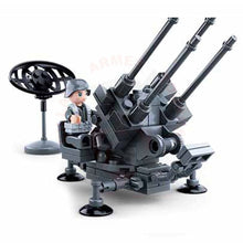 Charger l'image dans la galerie, Kit Complet Sluban 4 En 1 Ww2 Dca Jouets