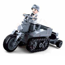 Charger l'image dans la galerie, Kit Complet Sluban 4 En 1 Ww2 Half Crawler Jouets