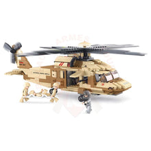 Charger l'image dans la galerie, Kit Complet Sluban Hélicoptère Blackhawk Jouets