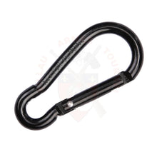 Charger l'image dans la galerie, Mousqueton Métal 6Mm Noir Mousquetons