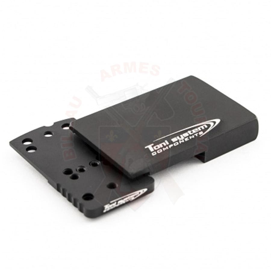 Plaque De Montage Attelage Rapide 1/4" Avec Récepteur 2" - Acier Grade 50 - Pour Tracteur, Chargeur