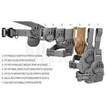 Charger l'image dans la galerie, Passant De Ceinturon Port Hanche Rti Wheel G-Code Gca30 Accessoires Holsters