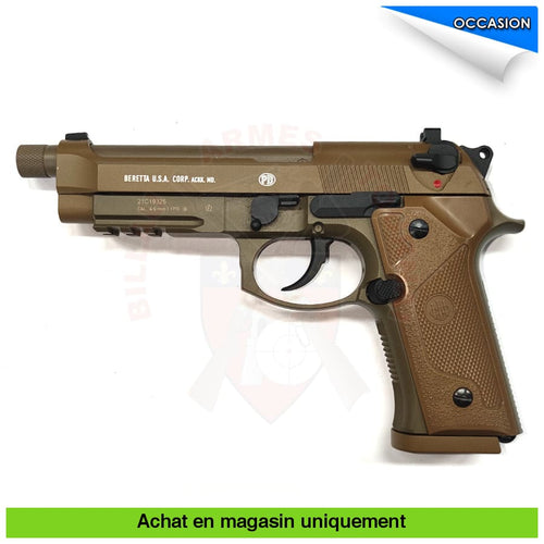 Pistolet À Plombs Co2 Beretta M9A3 Fde .177 Bb Armes De Poing