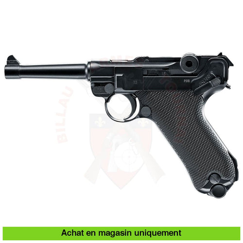 Pistolet À Plombs Co2 Luger P08 .177 Bb Armes De Poing