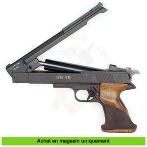 Pistolet À Plombs Weihrauch Hw75 Cal. 4.5Mm Armes De Poing