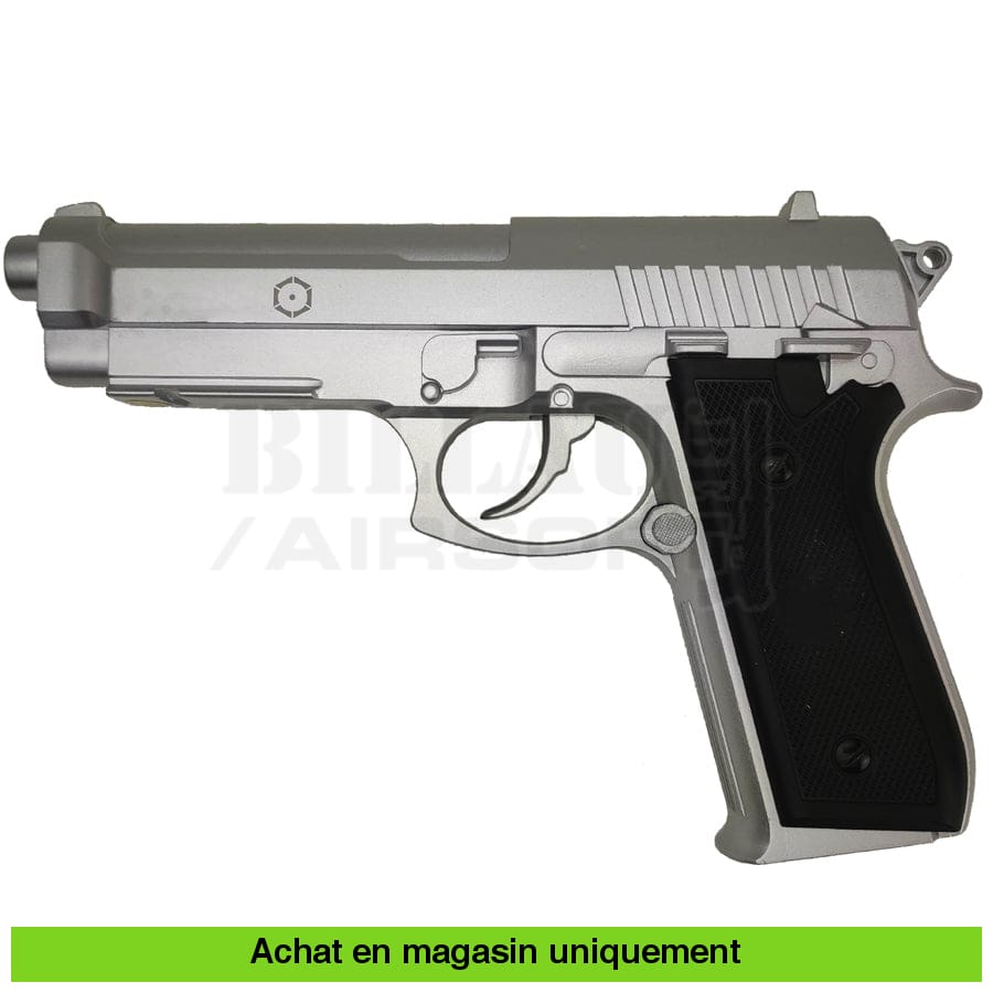 Pistolet Co2 GNB Taurus PT92 Silver – Billau Armes Tournai