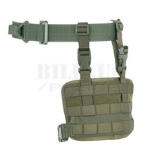 Charger l'image dans la galerie, Plaque De Cuisse Mollé Cordura Od Poches Tactiques