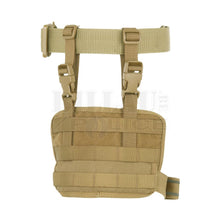 Charger l'image dans la galerie, Plaque De Cuisse Mollé Cordura Poches Tactiques