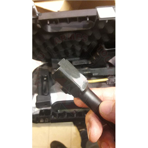Polissage Extérieur De La Chambre Sur Glock 17