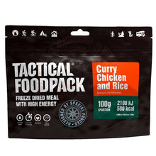 Charger l&#39;image dans la galerie, Ration De Survie Tactical Foodpack 100Gr Curry Chicken And Rice Manger
