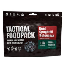 Charger l'image dans la galerie, Ration De Survie Tactical Foodpack 115Gr Beef Spaghetti Bolognese Manger