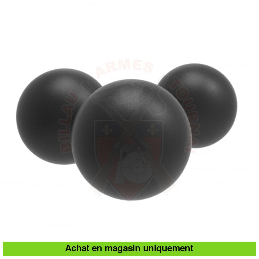 Boules Caoutchouc Cal. 43 - Mélange Acier/caoutchouc - 100 Pièces T4E - IDP - Neuf