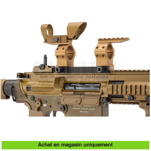 Sniper Airsoft Aeg Hk G28 Tan Full Métal # Le2103 Répliques De Snipers