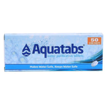 Charger l'image dans la galerie, Tablette De 50 Comprimés Purification Deau Aquatabs # 319381 Survie Eau