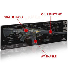 Charger l'image dans la galerie, Tapis De Travail Tekmat Ar15 Vue En Coupe (Cutaway) Entretien