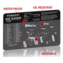 Charger l'image dans la galerie, Tapis De Travail Tekmat Sig Sauer P226 Entretien