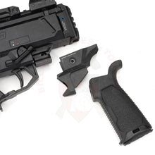 Charger l&#39;image dans la galerie, Adaptateur De Poignée M4/Ar15 Strike Industries Noir Pour Cz Evo 3 Adaptateurs Poignées