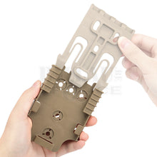 Charger l'image dans la galerie, Adaptateur Wosport QD Type QLS Femelle Tan Accessoires Holsters