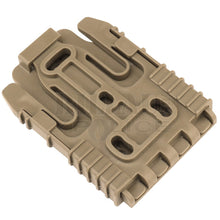 Charger l'image dans la galerie, Adaptateur Wosport QD Type QLS Kit Complet Mâle et Femelle Tan Accessoires Holsters