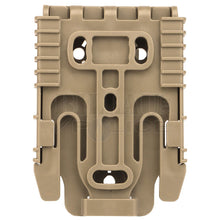 Charger l'image dans la galerie, Adaptateur Wosport QD Type QLS Kit Complet Mâle et Femelle Tan Accessoires Holsters
